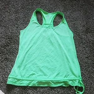 Lime green workout tank